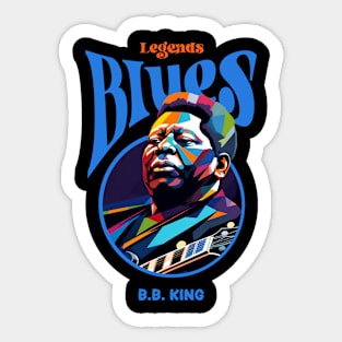 B.B. King Sticker